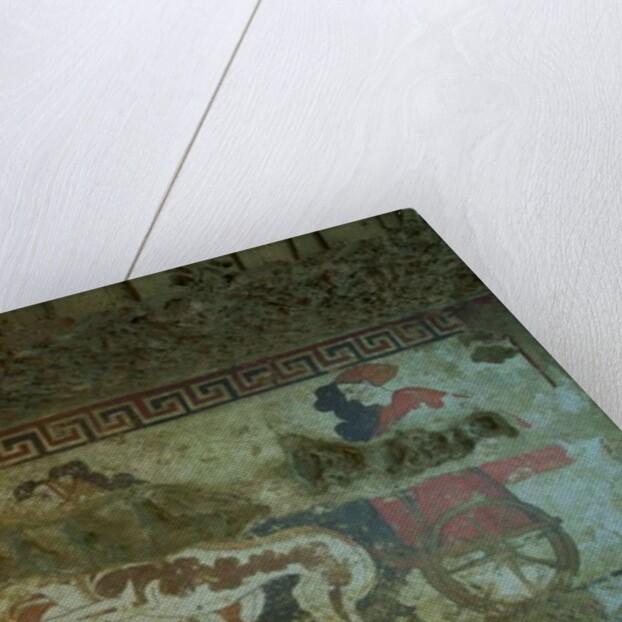 Mural from the Tomb of the Infernal Quadriga by Etruscan