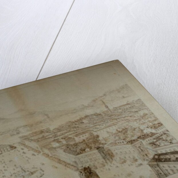 Proposed development project, between Piazza Beccaria and Ponte San Niccolo, Florence by Giuseppe and Sanesi Nicola Poggi