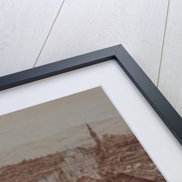 View of Piazza di San Firenze and Piazza Santa Croce, Florence by Giuseppe and Sanesi Nicola Poggi