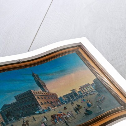 Palazzo Vecchio in the Piazza della Signoria, Florence by Italian School