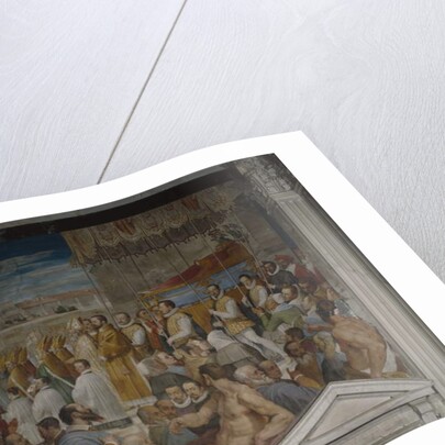 Procession of the body of Saint Antoninus, 1589 by Domenico Cresti