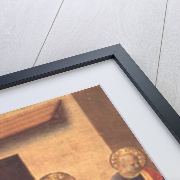 Predella panel to the Annunciation showing the Adoration of the Magi by Fra Angelico