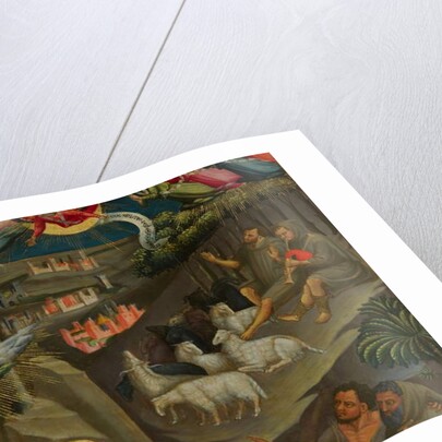 Detail from Nativity by Bicci di Lorenzo
