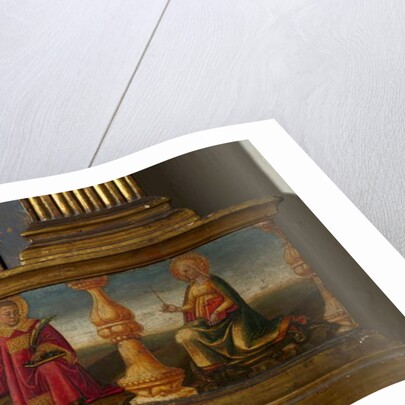 Detail from Coronation of the Virgin by Neri di Bicci