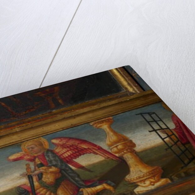 Detail from Coronation of the Virgin by Neri di Bicci