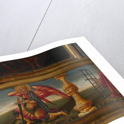 Detail from Coronation of the Virgin by Neri di Bicci