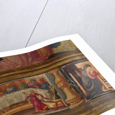 Detail from Coronation of the Virgin by Neri di Bicci