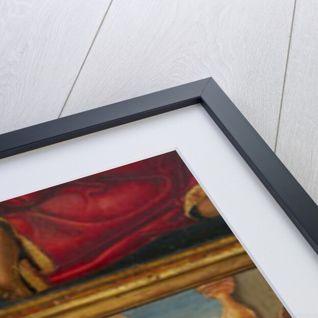 Detail from Coronation of the Virgin by Neri di Bicci