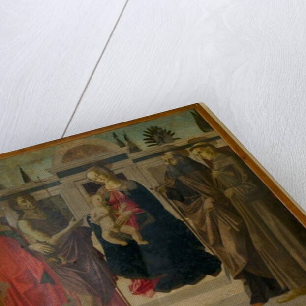 Madonna and Child with Mary Magdalene, John the Baptist, St Zenobius and St Francis by Francesco Botticini