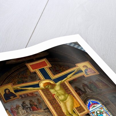 The Crucifixion, c.1288-89 by Giotto (c.1266-1337)