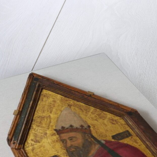 Saint Silvester by Pacino di Buonaguida