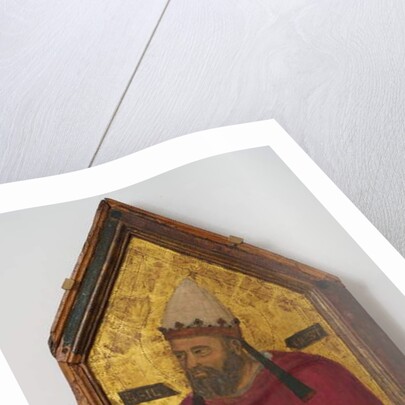 Saint Silvester by Pacino di Buonaguida