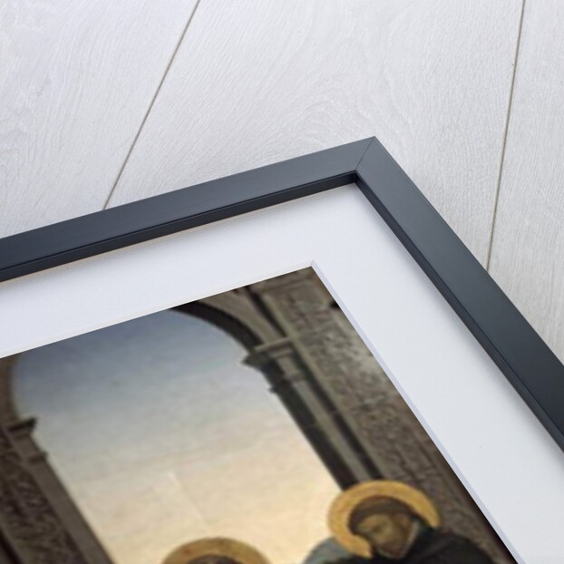 Polyptyque of Saint Dominic - Saint Thomas d'aquin and Saint Barnabe, Saint Dominic and Saint Peter Martyr by Fra Angelico