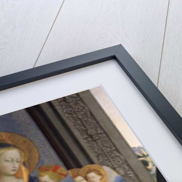 Virgin with child and saints by Fra (c.1387-1455) Angelico