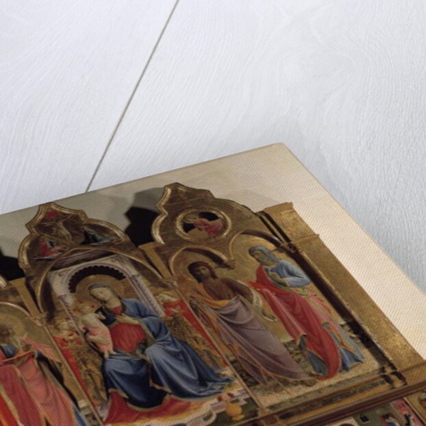 Altarpiece of the Virgin with child and saints - 1437 by Fra Angelico