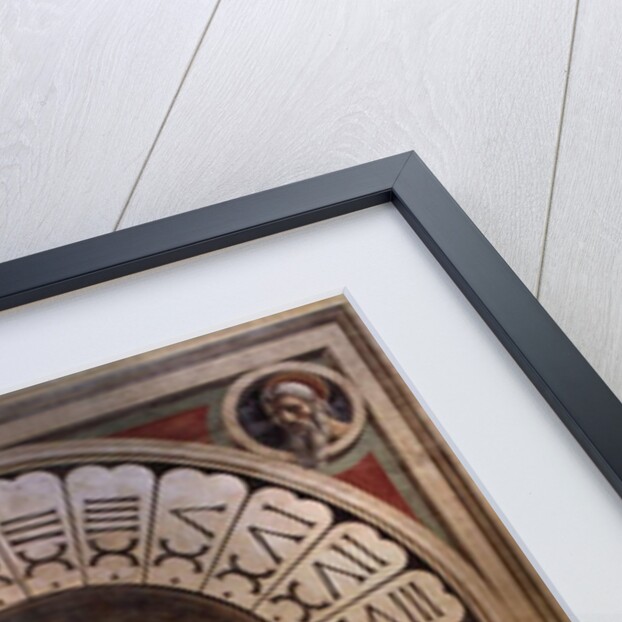 Dial of the clock of the Cathedral Santa maria del Fiore in Florence by Paolo Uccello