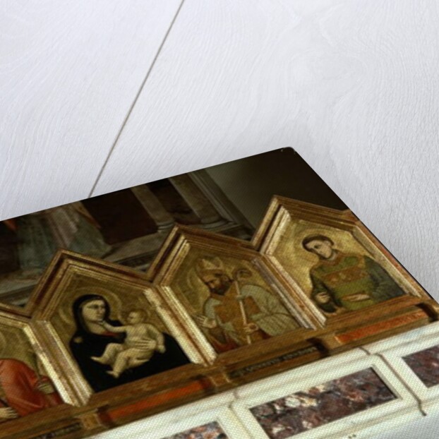 Madona and child with Saints, Polyptyque of Santa Reparata by Giotto
