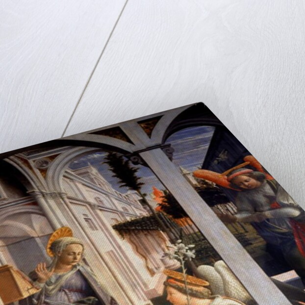 The Aunnunciation 1440 by Fra Filippo Lippi