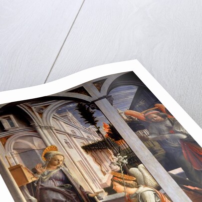 The Aunnunciation 1440 by Fra Filippo Lippi