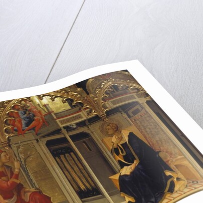 The Annunciation by (c.1370-1425) Lorenzo Monaco