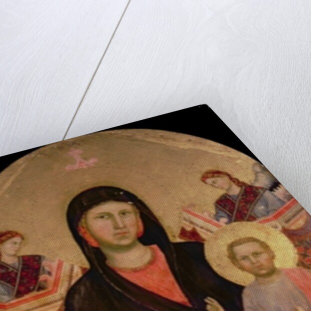 Madonna and Child Enthroned by Giotto