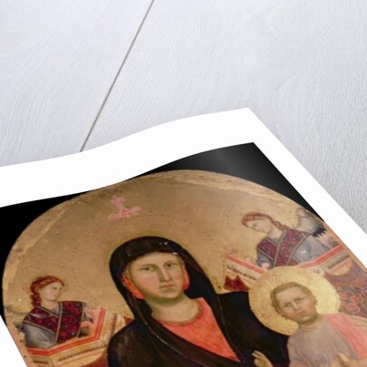 Madonna and Child Enthroned by Giotto