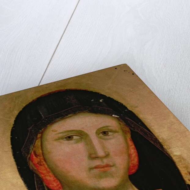 Madonna, from Madonna and Child Enthroned by Giotto (c.1266-1337)