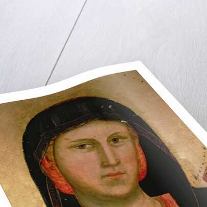 Madonna, from Madonna and Child Enthroned by Giotto (c.1266-1337)