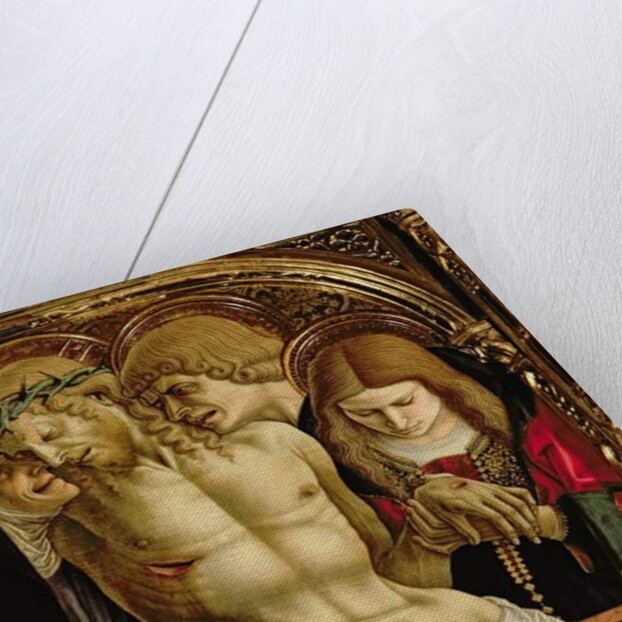 Lamentation of the Dead Christ by Carlo Crivelli