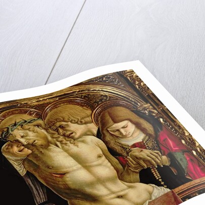 Lamentation of the Dead Christ by Carlo Crivelli