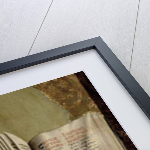 St. Paul, detail of the Book of Epistles by Carlo Crivelli