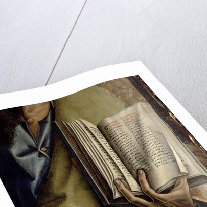 St. Paul, detail of the Book of Epistles by Carlo Crivelli