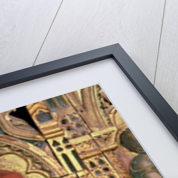 St. Martin, detail from the San Martino polyptych by Carlo Crivelli