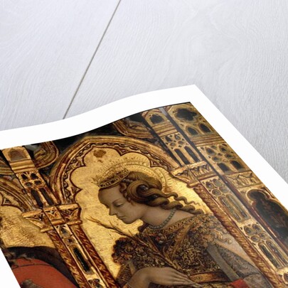 St. Catherine of Alexandria by Carlo Crivelli