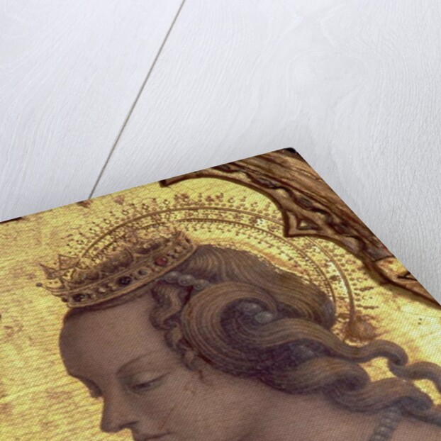 St. Catherine of Alexandria, detail from the San Martino polyptych by Carlo Crivelli