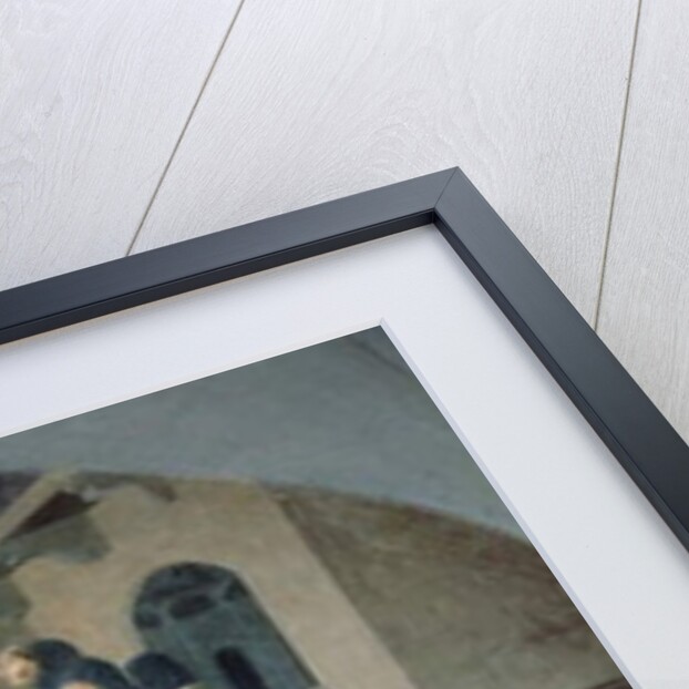 St. Benedict Lifting the Fallen Rock, detail from the fresco cycle of the Life of St. Benedict from the Chiostro degli Aranci c.1430's by Giovanni di Consalvo