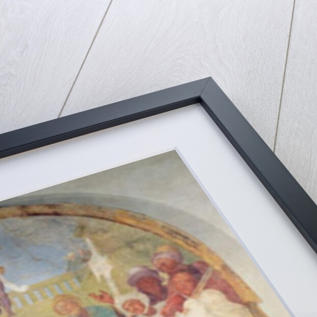 Christ before Pilate, lunette from the fresco cycle of the Passion, 1523-6 by Jacopo Pontormo