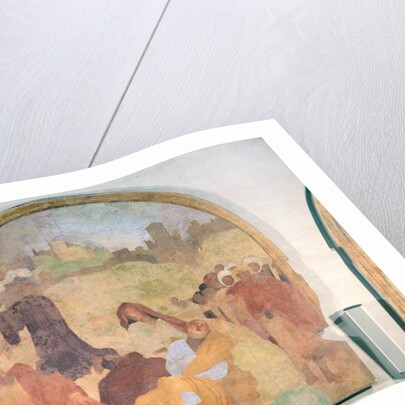 Christ in the Garden, lunette from the fresco cycle of the Passion, 1523-6 by Jacopo Pontormo