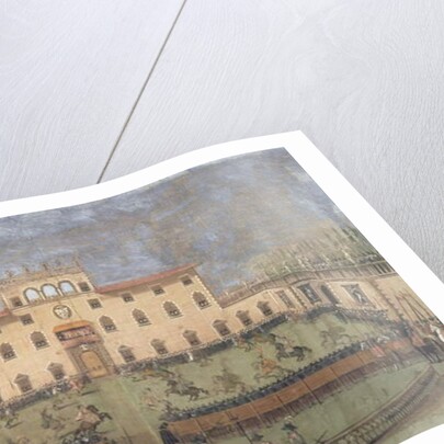 Joust at the Imperial Villa of Poggio a Caiano by Italian School