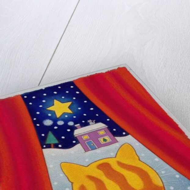 Cat at the Window by Cathy Baxter