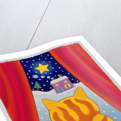 Cat at the Window by Cathy Baxter