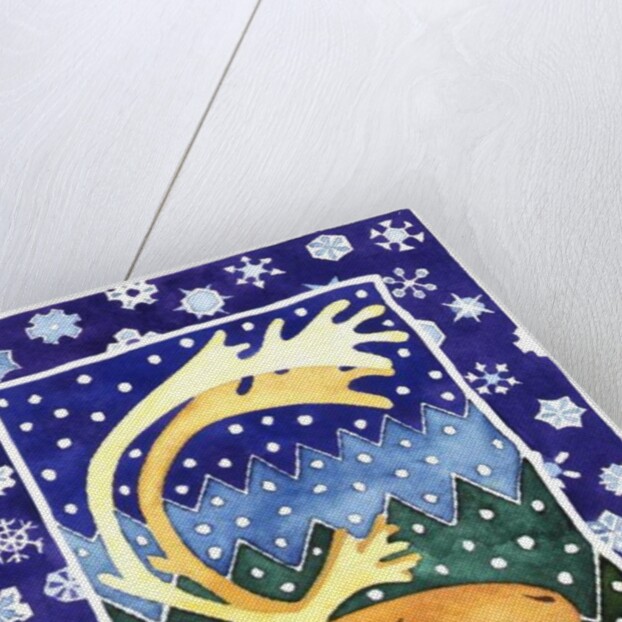 Reindeer and Snowflakes by Cathy Baxter
