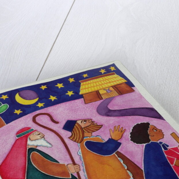 The Shepherds Journey to Bethlehem by Cathy Baxter