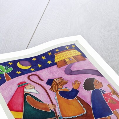 The Shepherds Journey to Bethlehem by Cathy Baxter