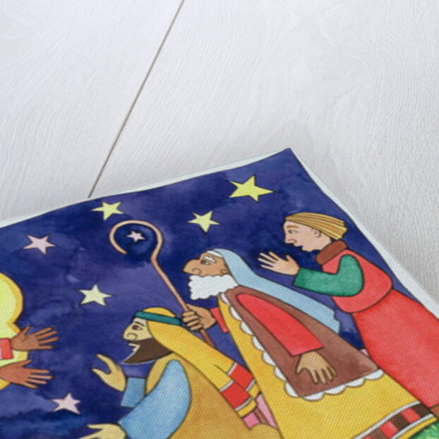 Annunciation to the Shepherds by Cathy Baxter