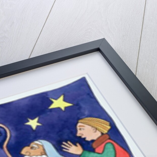 Annunciation to the Shepherds by Cathy Baxter