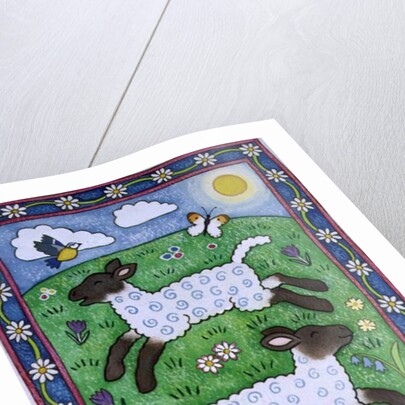 Bouncy Lambs, 1997 by Cathy Baxter