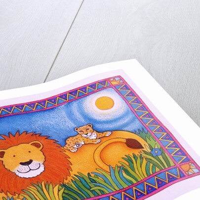Lion in the Sun, 1997 by Cathy Baxter