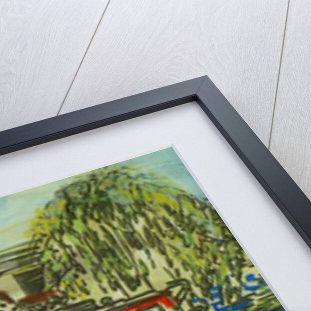 Boys on the Towpath, Camden Lock by Brenda Brin Booker