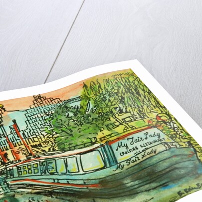 My Fair Lady on the Regents Canal by Brenda Brin Booker